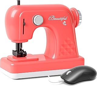 VGRASSP Mini Sewing Machine Toy For Kids With Mouse Button Control - Pretend Play Household Toy With Up-Down Motion And Bu Price In India