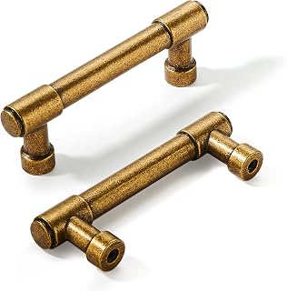 Champagne Bronze Cabinet Pull - 3, 3 in (76 mm) · Zinc Alloy · 6-Pack