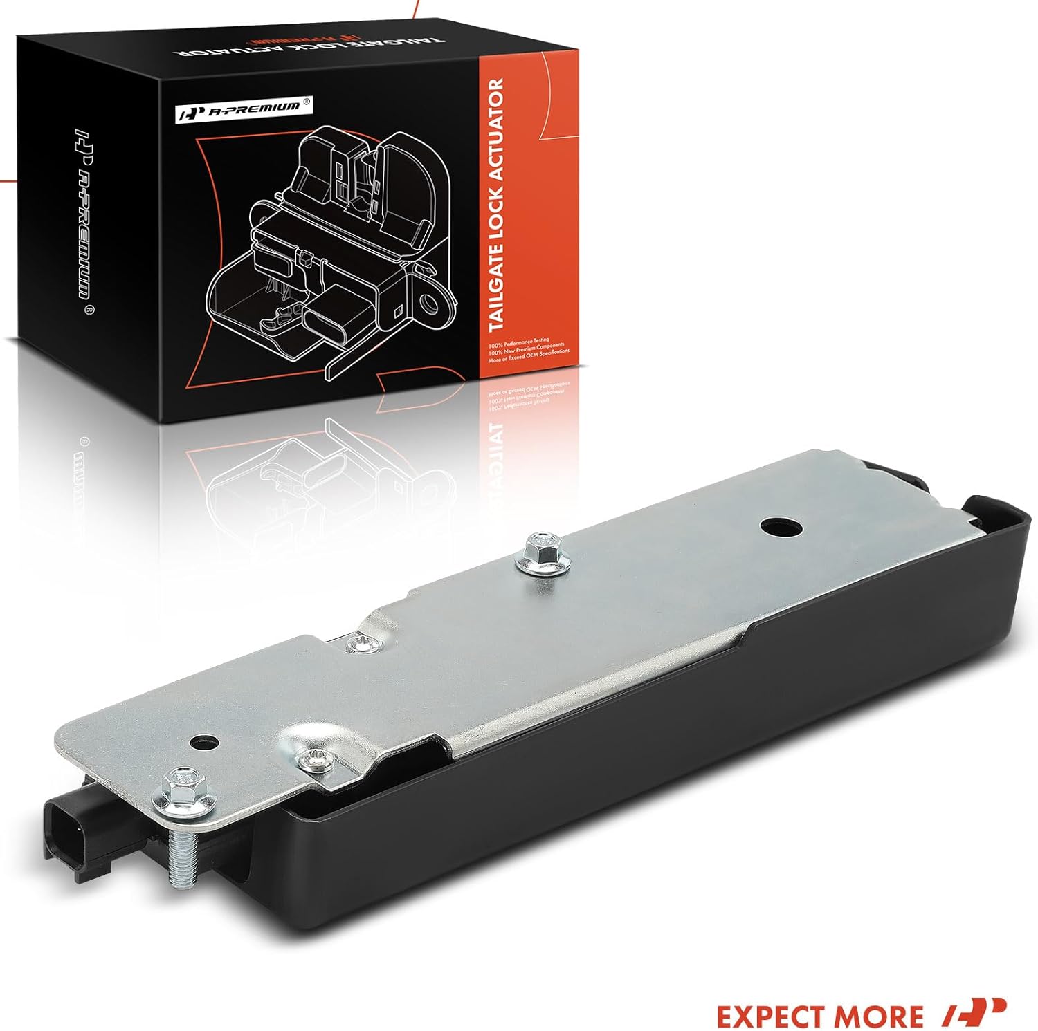 A-Premium Rear Upper Trunk Latch Compatible with Land Rover LR3 2005-2009, LR4 2010-2016, Rear Tailgate Lock Latch Actuator