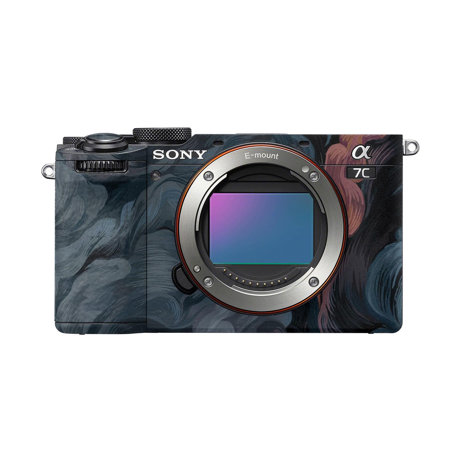 Camera Skin Compatible with Sony A7C Mark II (2023) - Storm Cloud - Premium 3M Vinyl Protective Wrap Decal Cover - Easy to Apply | Crafted in the USA by MightySkins