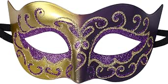 Oidea Retro Venetian Masquerade Mask for Men: Mens Vintage Carnival