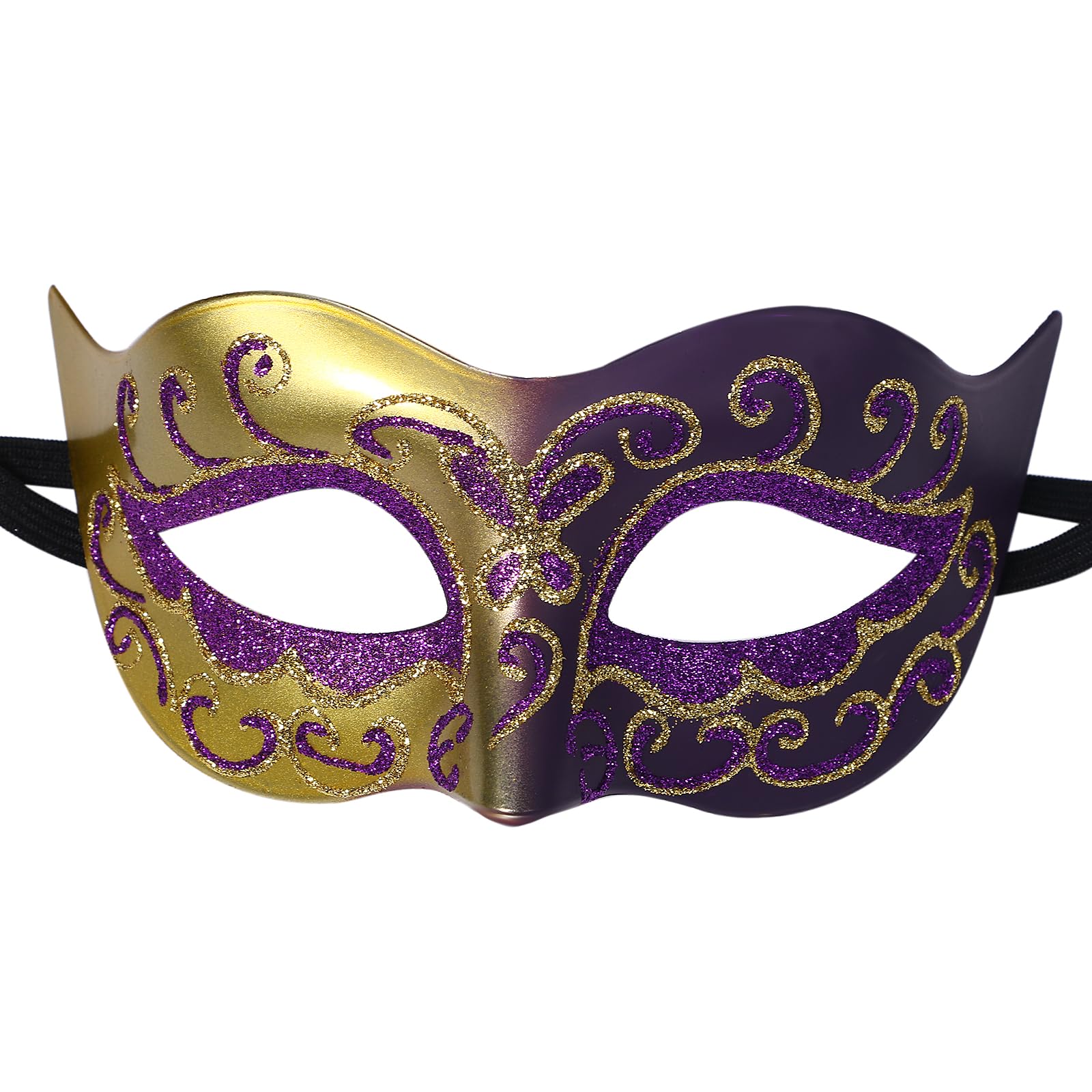Oidea Retro Venetian Masquerade Mask for Men: Mens Vintage Carnival Venetian Mask Halloween Costume Cocktail Party Mardi Gras Mask