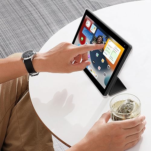 Miniatura 7 de Tablet Android 12 con teclado de 10 pulgadas, 2 en 1, incluye estuche lápiz óptico OTG, 4 GB de RAM+64 GB de ROM, batería de 6000 mAh, cámara dual,