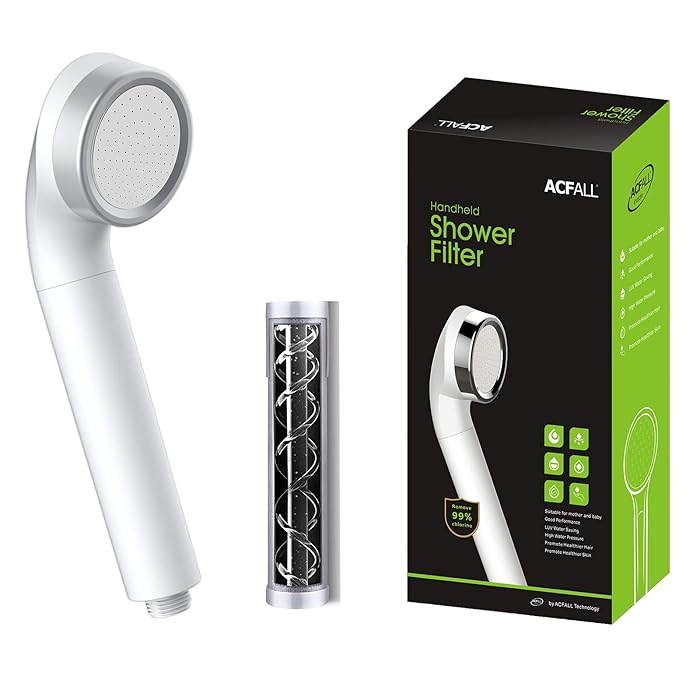 Buy High Pressure Shower Heads with ACF Filter Cartridge Water Saving