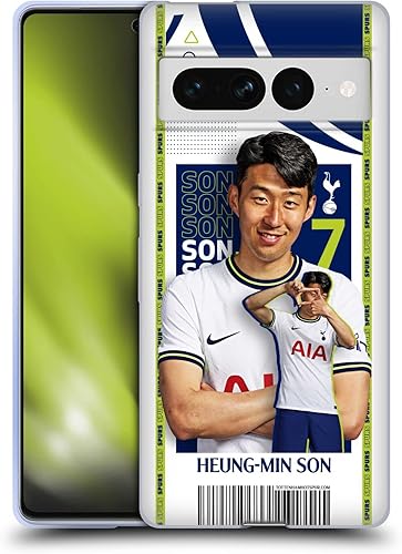 Miniatura 8 de Head Case Designs Officially Licensed Tottenham Hotspur F.C. Cristian Romero 202223 First Team Soft Gel Case Compatible with Google Pixel 7 Pro