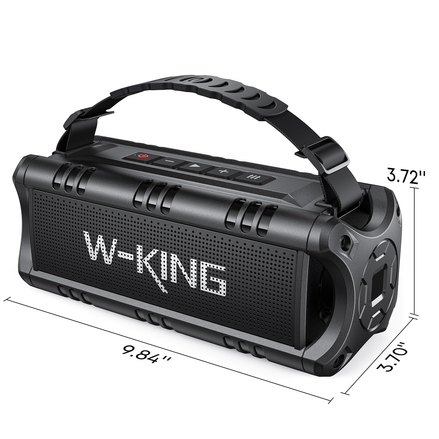 Amazon.co.jp: Bluetoothスピーカー、W-KING (60W PEAK) 30W IPX6