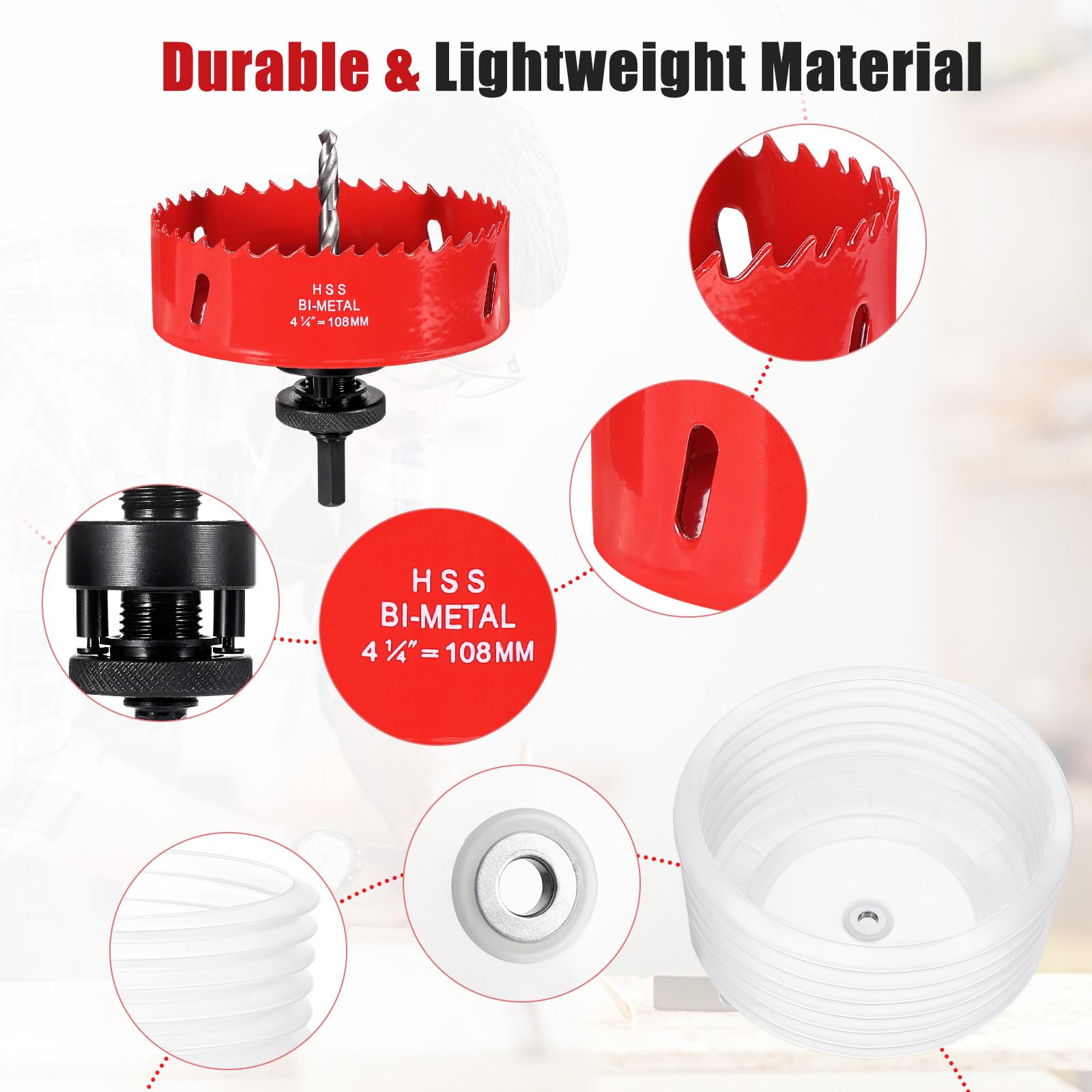 Scie Cloche Bimétallique Diablo 2 5/8" Pour La Coupe Du Bois/métal DHS2625