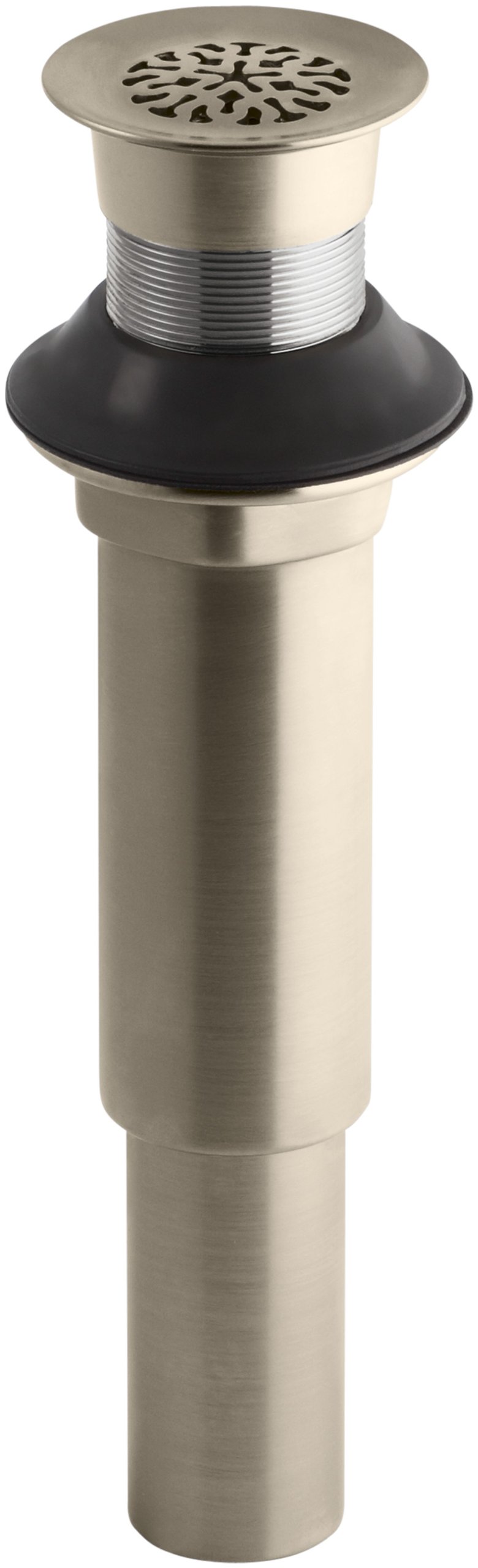 Kohler K-7108-BV Decorative Grid Drain Without Overflow, Vibrant