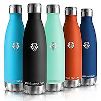 HoneyHolly Borraccia Termica, 18/8 Acciaio Inox Bottiglia Termica