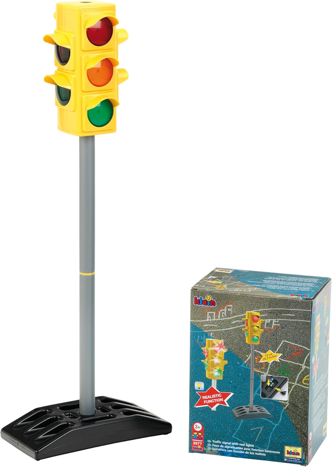 Theo Klein - Traffic Lights Premium Toys for Kids Ages 3 Years & Up, multi