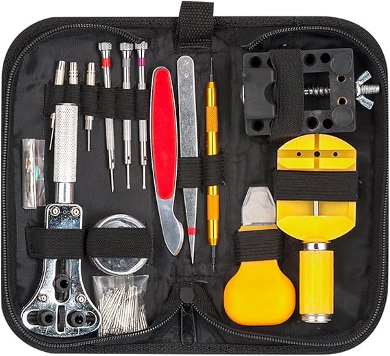 Watch Repair Tools, Set 16Pcs Portable Wrist Watchmaker Tools kit watchmaking tools