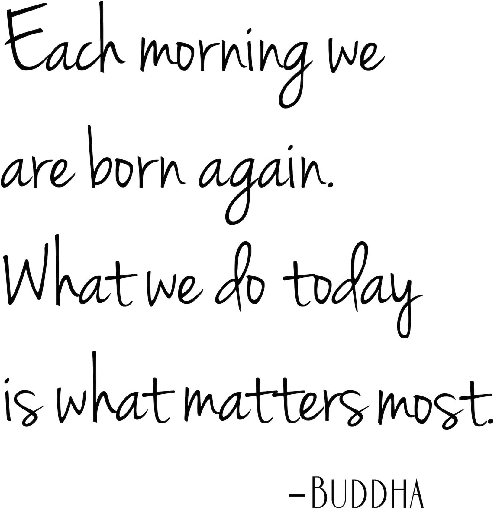 Walbf|#Wall Pops DWPQ2103 What Matters Wall Quote,Black