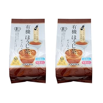 Amazon.co.jp: 赤堀商店 有機 ほうじ茶 ティーバッグ (4g×50袋