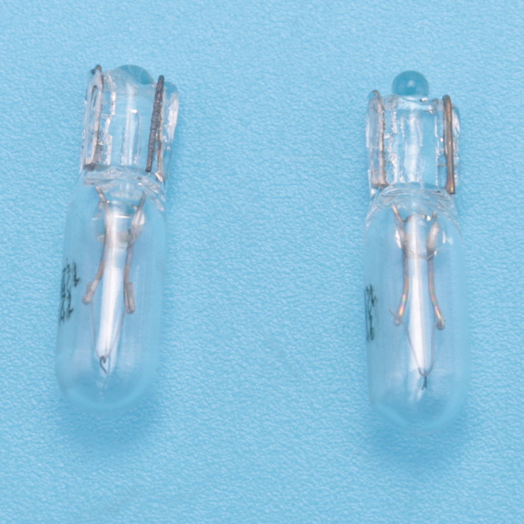 10 PièCes T5 17 86206286 Ampoule HalogèNe Voiture de Bord Lampe Wedge de Bord Lampe 1.2W 12V Source de LumièRe Blanc Chaud