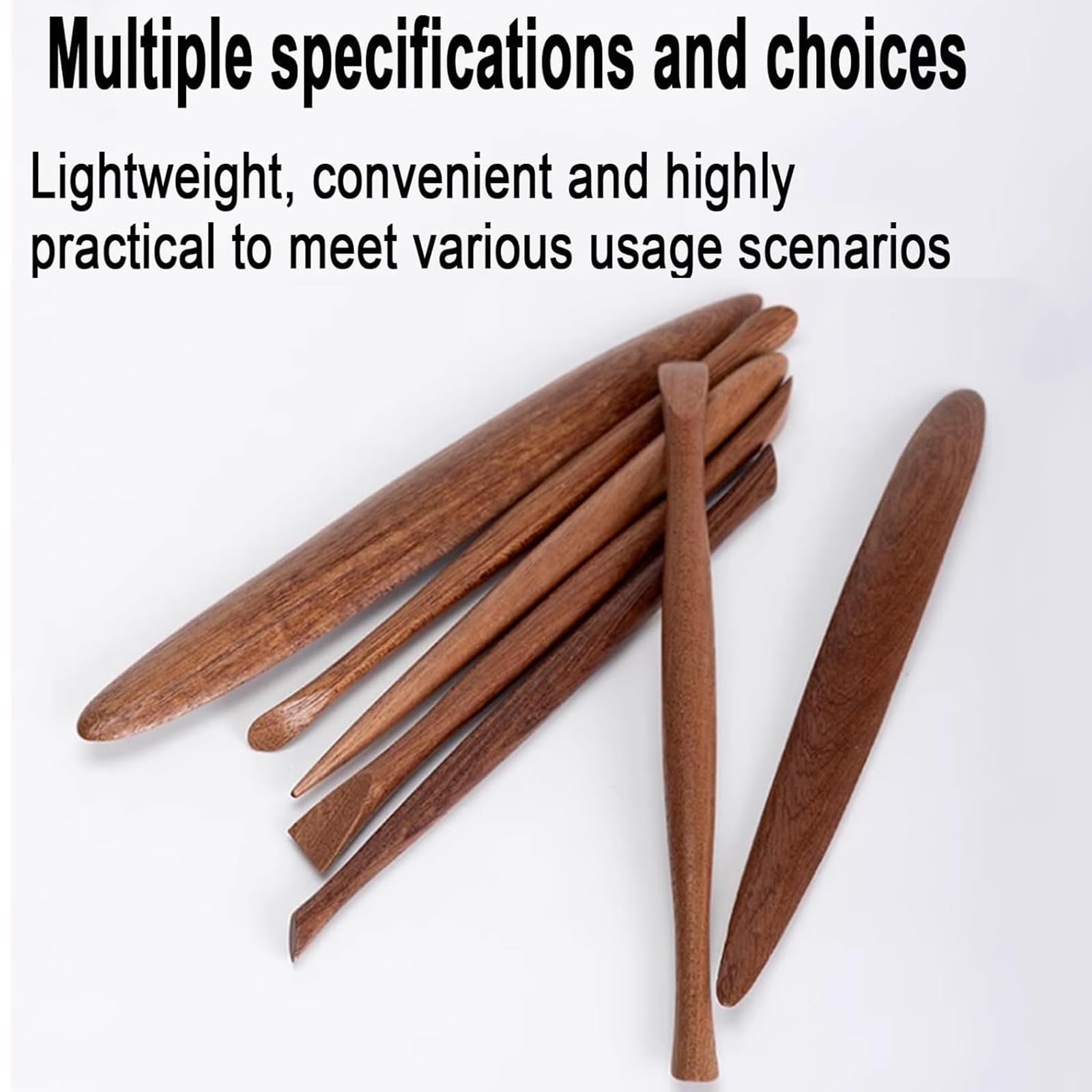 Juego de herramientas de escultura de arcilla, kit de cerámica profesional de 7 piezas, ligero y duradero con agarre cómodo para manualidades y esculturas finas