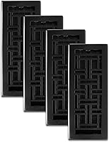 Vista 44 de Decor Grates AJH410-NKL Registro de suelo, 4 x 10 pulgadas, níquel