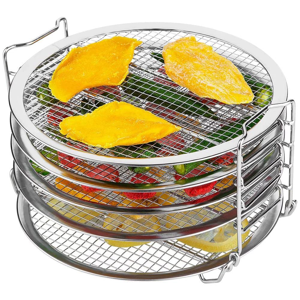 CTRLZS Dehydrator Rack, Rack for Foodi Accesories, Pressure Cooker and Air Fryer - Stainless Steel