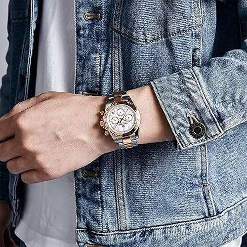 Miniatura 4 de RollsTimi Pagani Design Reloj para hombre multifunción Reloj deportivo para hombre Cronógrafo de cuarzo Japón VK63 Movimiento Correa de acero