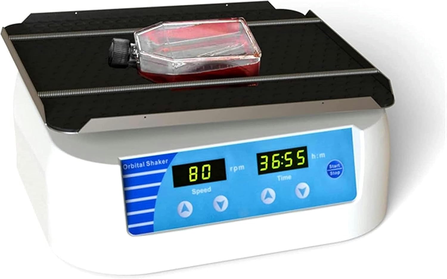 XENITE HS-25 Lab Bottle Tube Shaker Rocking Shaker Single Layer Double Layers Magnetic Stirrer Portable for Wide USE (Color : HS-25 Single Layer)