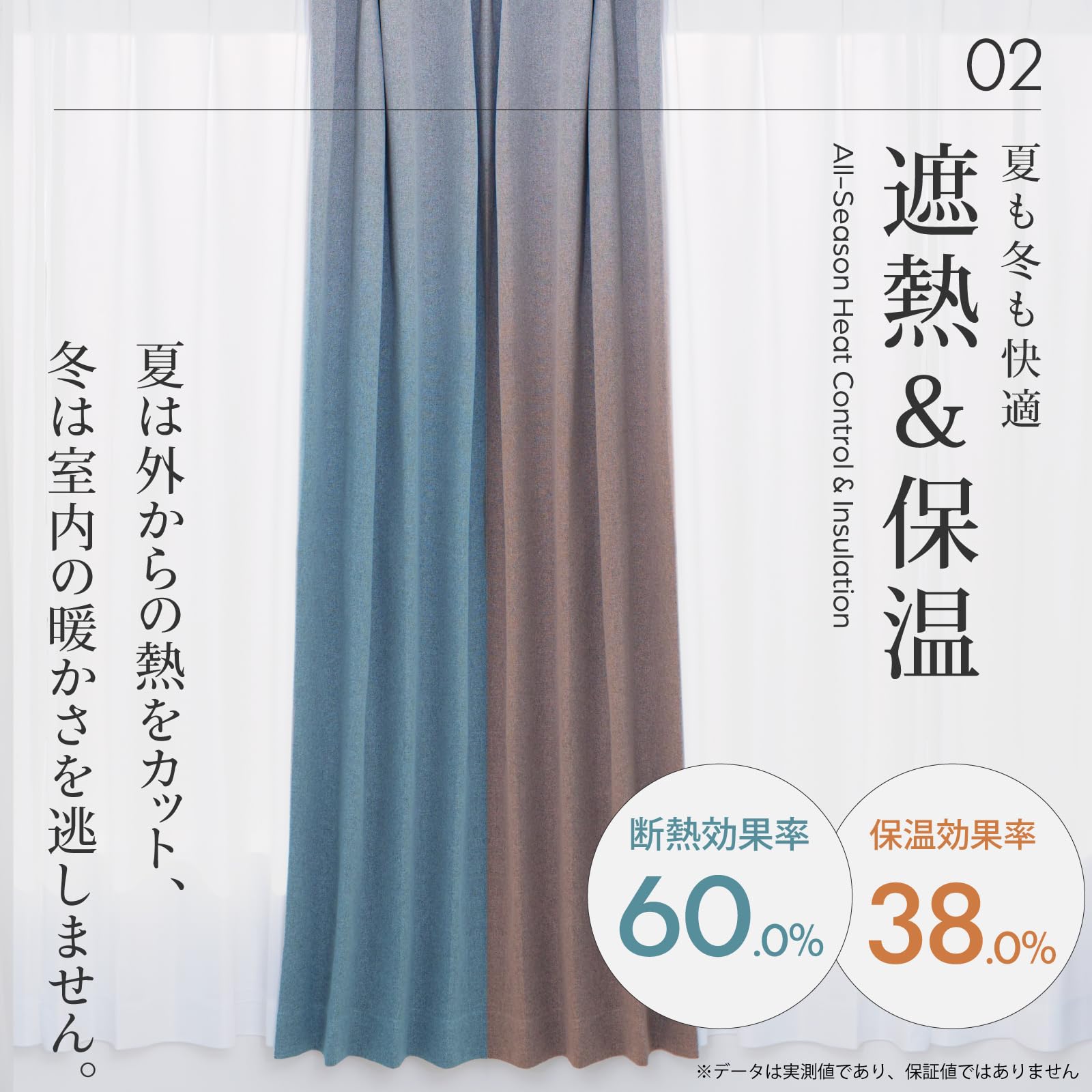 Amazon｜テイジン カーテン 4枚セット 1級遮光 100×200cm ダークグレー