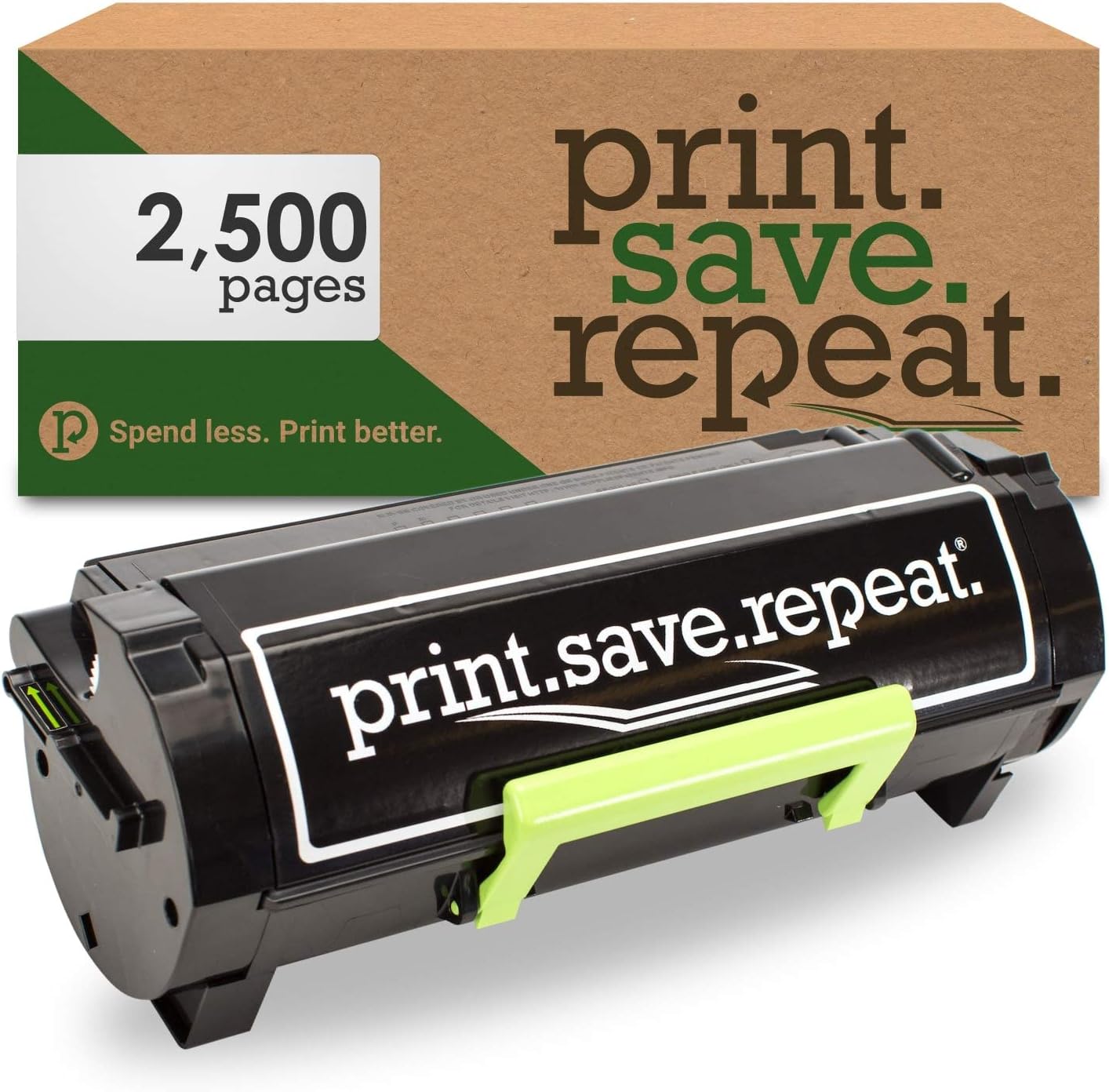 Print. Save. Repeat. Lexmark 51B1000 Remanufactured Toner Cartridge for MS317, MX317 [2,500 Pages]