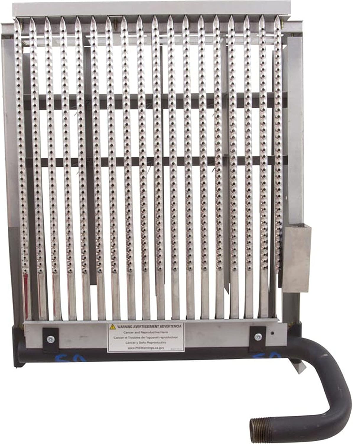 Raypak 010392F, INC. - Burner Tray with Burners R266A