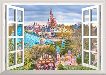 １点限り!! ウォールステッカー 70×45cm 風景 絵画風 壁紙ポスター 1点限り!! ウォールステッカー 70×45cm 風景 絵画風 壁紙