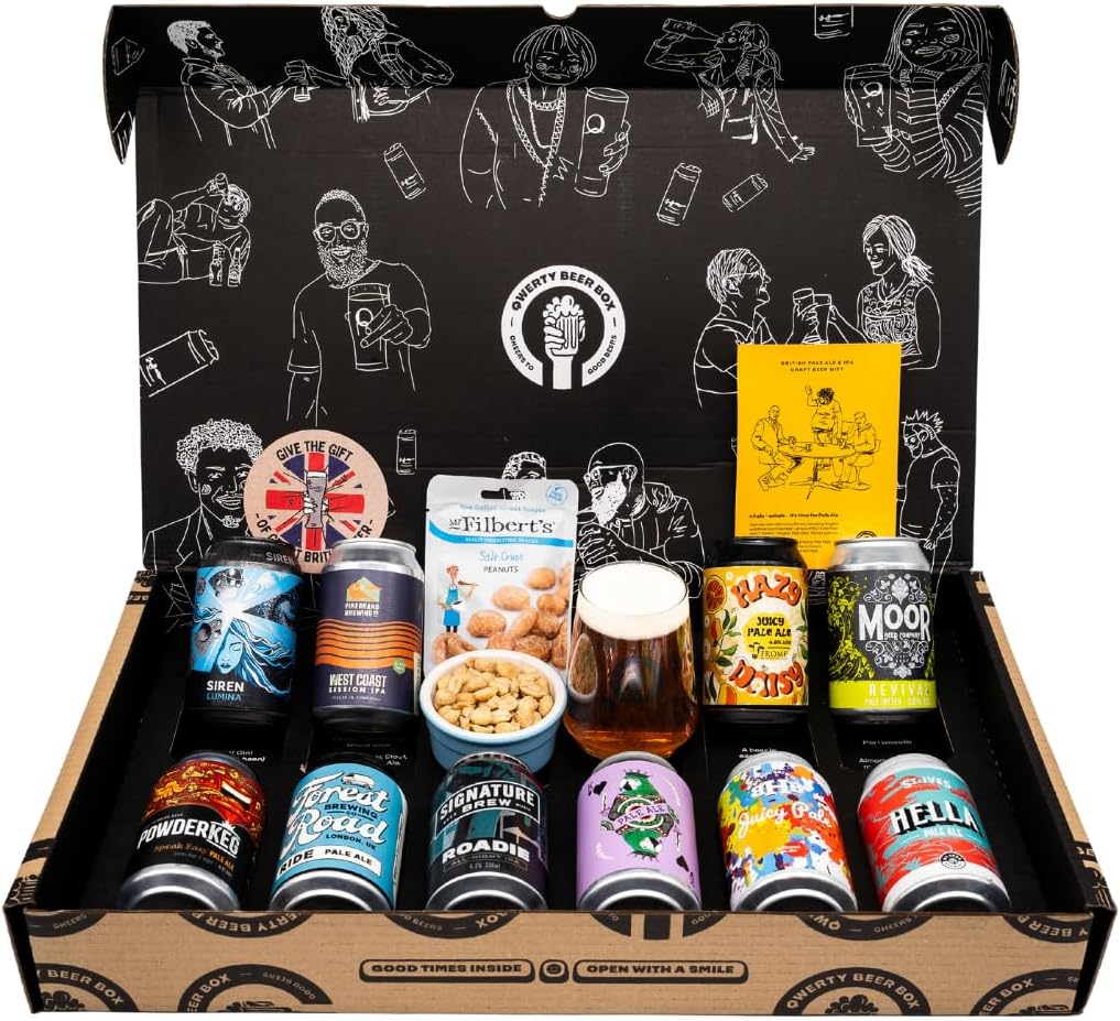 Premium IPA/Pale Ale Original Beer Gift Hamper - 10 Independent Craft ...