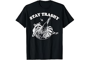 Stay Trashy Coon Cat Lover Gift Raccoon Camiseta T-Shirt