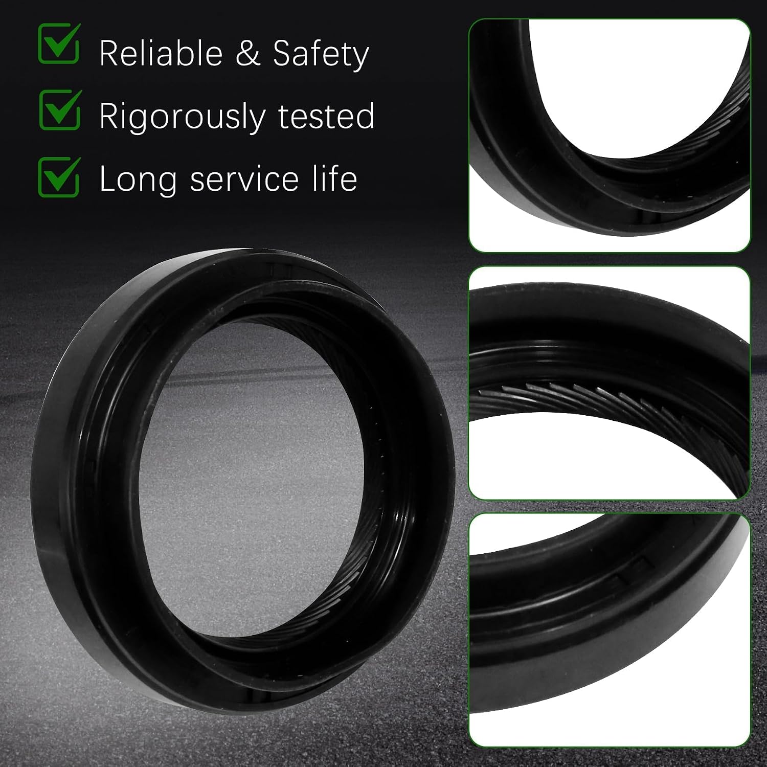 90311-40038 Right Side Front Axle Drive Shaft Seal Fit for Toyota Camry Highlander RAV4 Sienna Venza for Lexus ES250 ES300 ES350 ES330 RX300 RX330 RX350(Not Fit for Left Side)