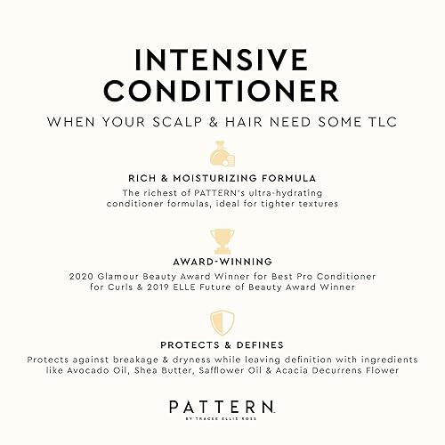 Miniatura 7 de PATTERN Acondicionador intensivo de belleza para texturas apretadas humedad extrema y restauración acondicionador de rizos para cabello rizado y