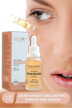 Somon DNA Sıkılaştırıcı Serum, Tüm Cilt Tipleri İçin, Anti-Aging, SPF 40-45, Anti Alerjik, 30 ml