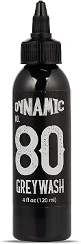 Dynamic Color Co - #80 Greywash Solution, Darkest Shade Greywash Made from Hospital-Grade Water, Filtered, Distilled and UV sterilized4oz Bottle