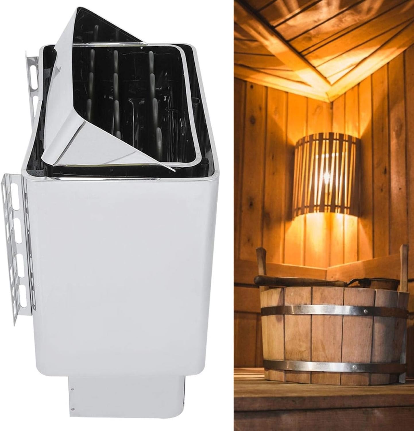 Sauna Stove, Internal Control Electric SPA Heater Stainless