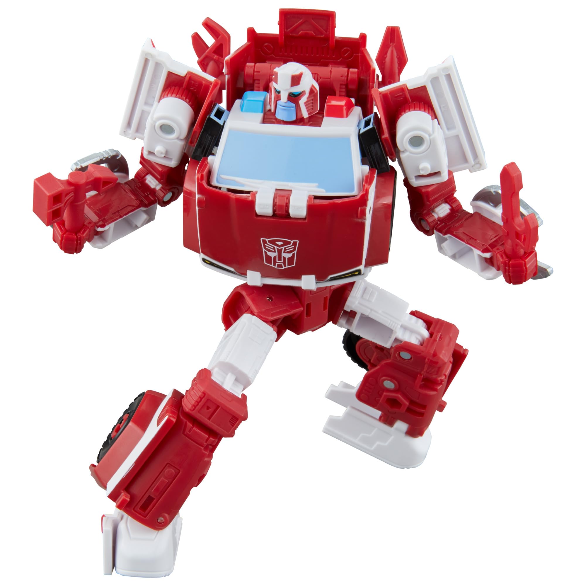 Autobot Ratchet z kolekcji Transformers: Age of the Primes, 14,5-centymetrowa przekształcająca się figurka klasy Deluxe, zabawkowe roboty dla dzieci w wieku od 8 lat
