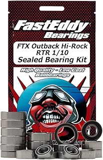 FastEddy Bearings Compatible with FTX Outback Hi-Rock RTR 1/10 Sealed Bearing Kit