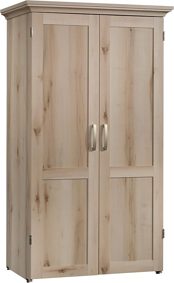 Sauder Miscellaneous Storage Craft & Sewing Armoire, Pacific Maple finish