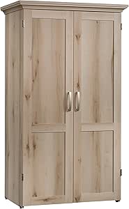 Sauder Miscellaneous Storage Craft & Sewing Armoire, Pacific Maple Finish