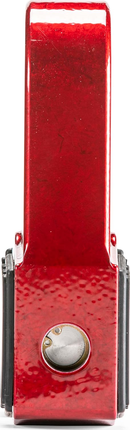 Factor 55 Flatlink E Closed Winch System, Compatible with All Roller Fairlead License Plate Brackets - Red