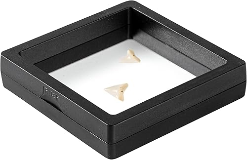 Miniatura 13 de Restaurantware Display Tek - Vitrinas flotantes de 3.5 x 3.5 pulgadas, 10 carcasas de exhibición de marco, soportes se venden por separado, vitrinas