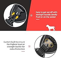 Vista 4 de No Pull Dog Harness -Tactical Dog Harness - Military Dog Vest with Adjustable - Dog Harness for Medium Dogs, Service Dog