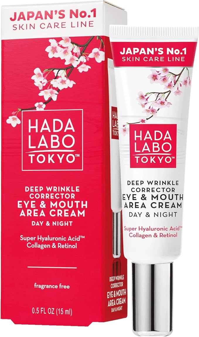 Hada Labo Tokyo Deep Wrinkle Corrector Eye & Mouth Area Cream DAY