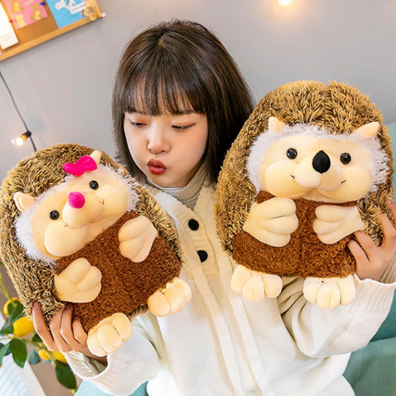 Kuscheltier Igel Plüschtier Igel Stofftier,Kuscheltier Igel Plüsch, Igel Plüsch Kissen,Kuschel Igel Plüschtier Hedgehog Plüsch Igel,Geschenk Für Kinder,Baby Kinder Spielzeug (45cm,Herren)