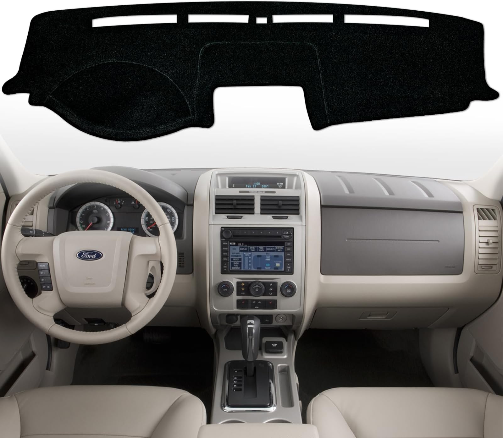 Auto Dash Mat LHD RHD Auto Dashboard Cover Voor Peugeot 2008 2013-2018