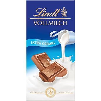 Lindt Schokolade | Vollmilch Tafel, 100g, Geschenk | Vollmilch Schokolade, zum Teilen &amp; Verschenken, mild &amp; extra cremig, Gen