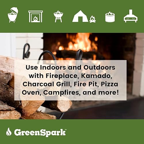 Miniatura 9 de Iniciadores de fuego naturales para parrilla, ahumador, horno de pizza, barbacoa, chimenea, estufa de madera y pellets, hoguera, quemadura larga