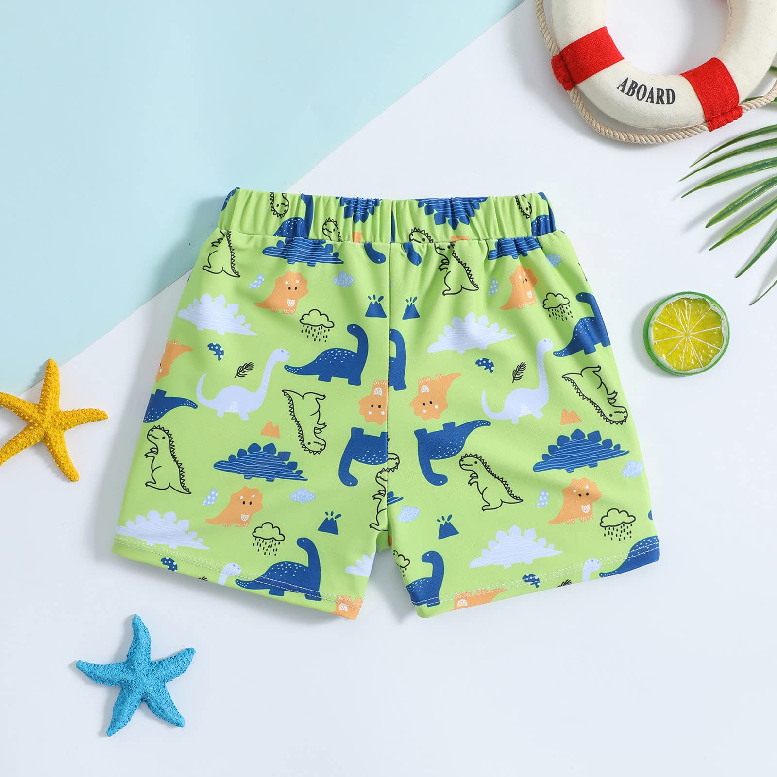 Generisch Short d'été pour bébé garçon - Séchage rapide - Maillot de bain de plage