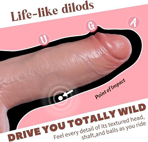 Miniatura 10 de Reproduction - Consoladores pequeños y realistas de 5 pulgadas para principiantes, consolador grueso real de silicona realista para adultos,