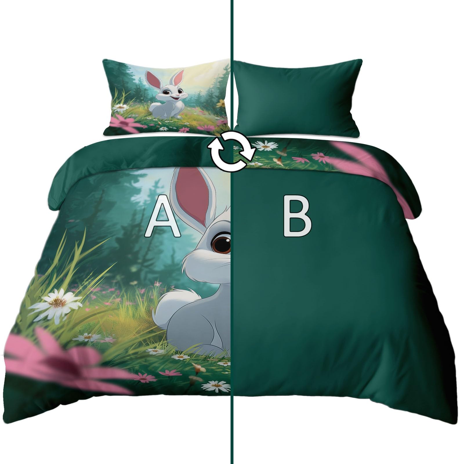 Housse de couette forêt fantastique pour transformer votre chambre en cocon