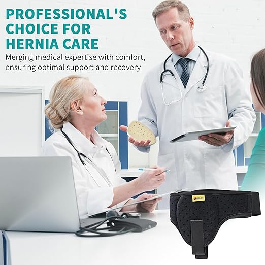 Faja Hernia Tenbon para Hombre y Mujer Lado Izquierdo o Derecho Soporte Inguinal miniatura 9